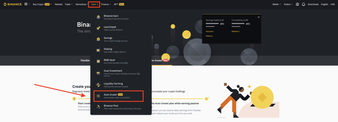 Binance Auto-Invest Plan