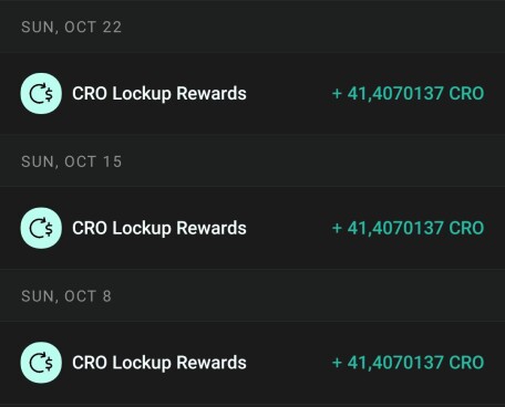 cro lockup rewards