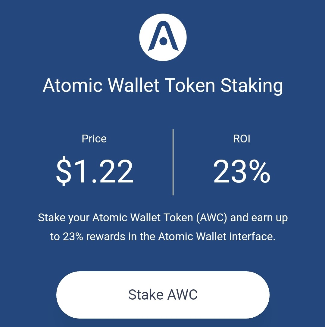 Decentralized Staking Gets Better with Atomic Wallet