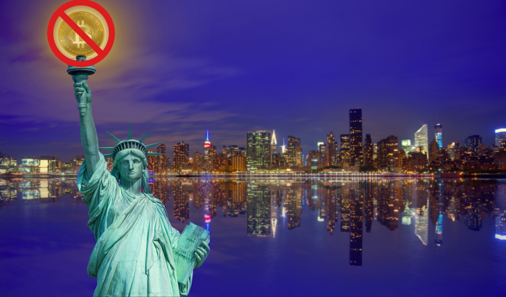 New York State Proof of Work mining ban