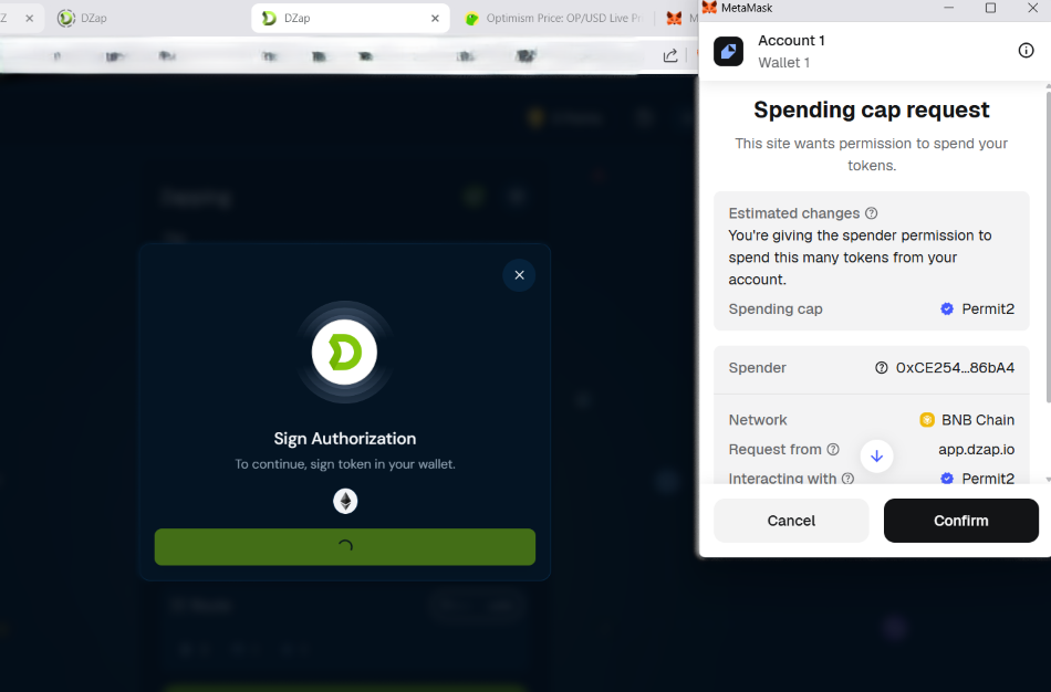 dex transaction web3
