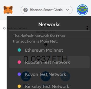change network metamask