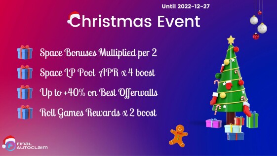 FinalFaucet Christmas Event