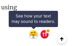 See the emoji? That's how your article sounds