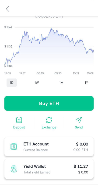 chsb eth yield wallet