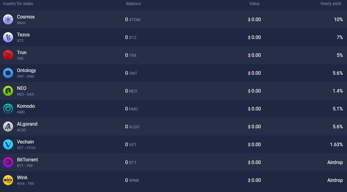 Atomic Staking