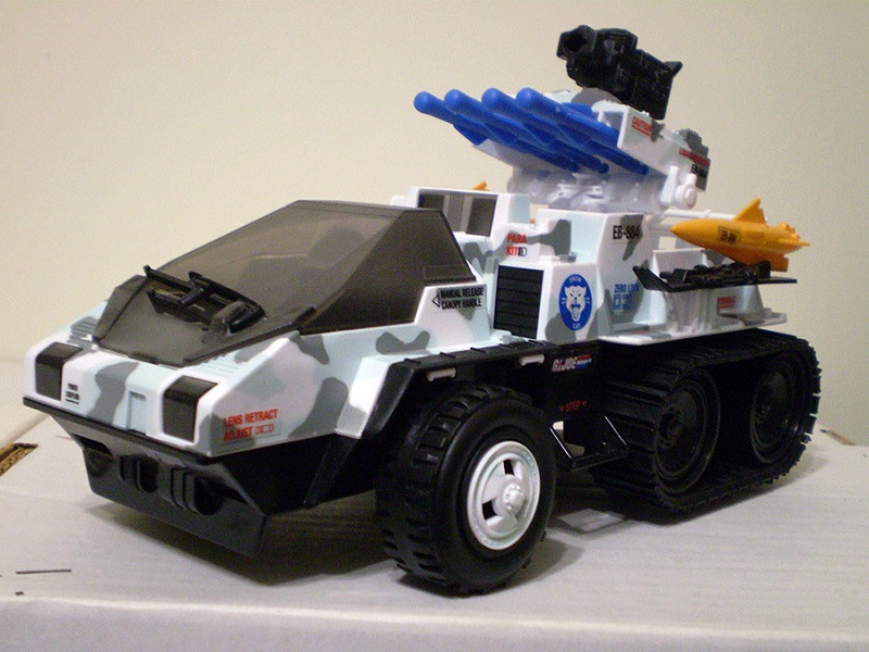 GI Joe Toys - Ground Assault Vehicle - The Snowcat