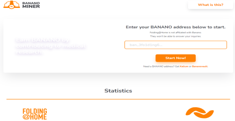 Figure 3. BananoMiner Screen.