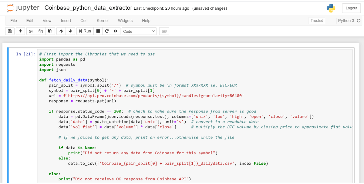 Puzzled by Python? Easy ways to get crypto data.