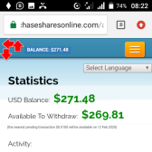 Purchase shares online