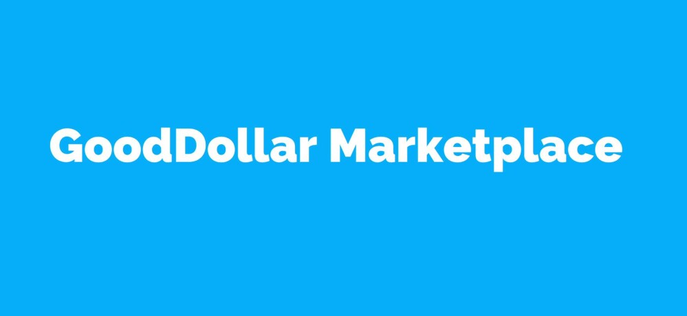 GoodDollar Marketplace