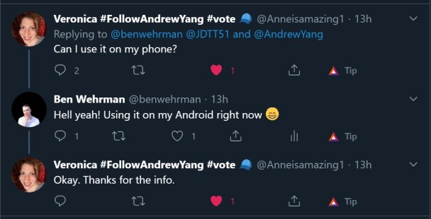 twitter conversation