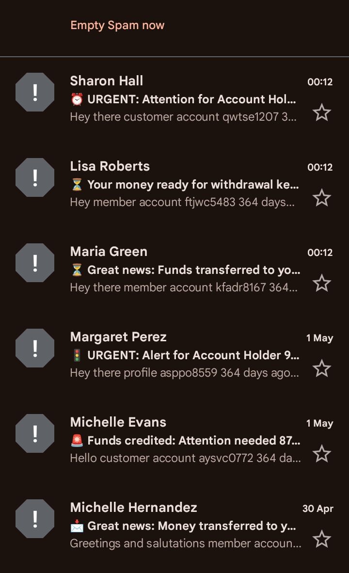 Email Scam Spam by Along Tusk 2024