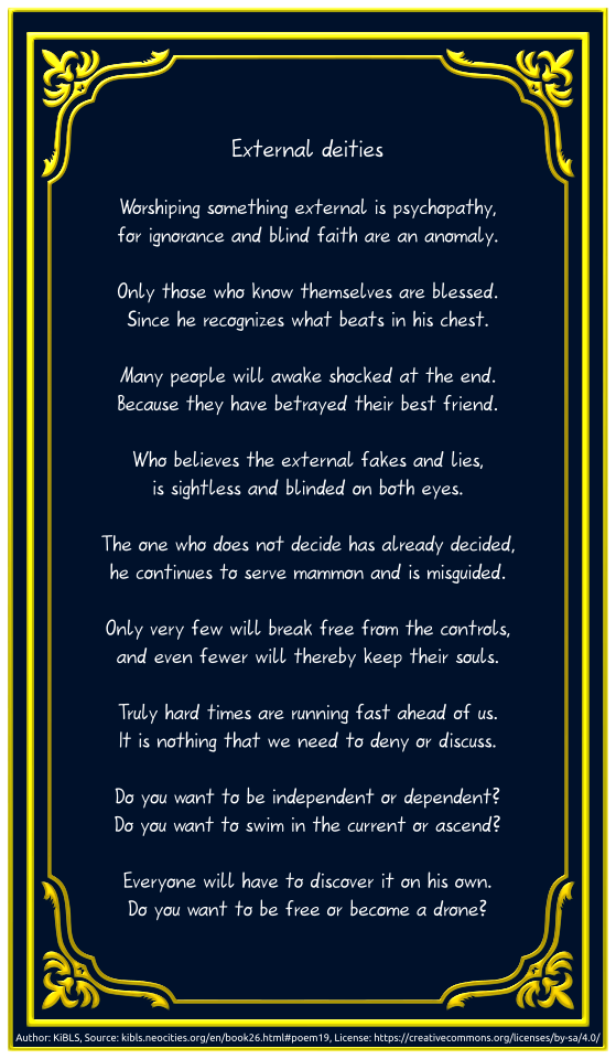 External deities