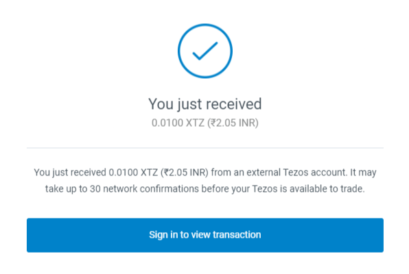 TEZOS FAUCET