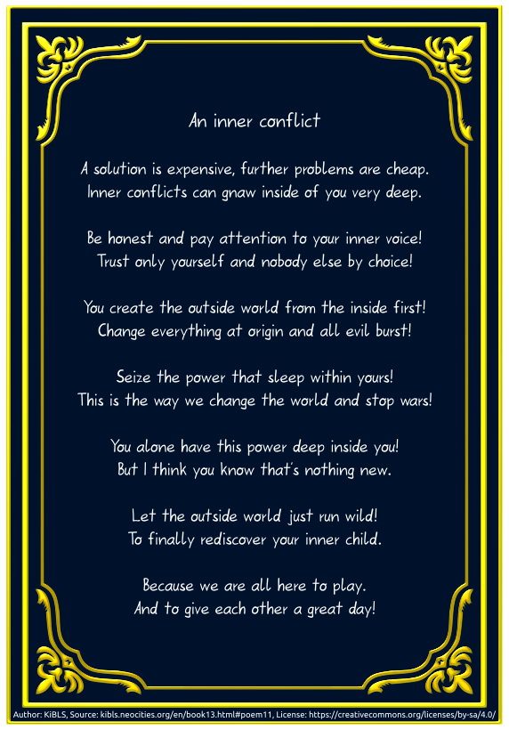 Deep Poetry About Guilt Anger and Inner Conflict