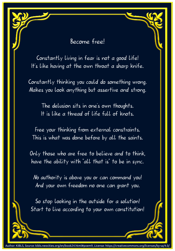 Become free!