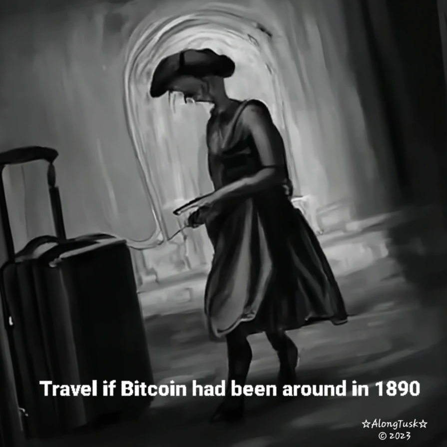 Travel If Bitcoin Had Been Around In 1890 by Along Tusk