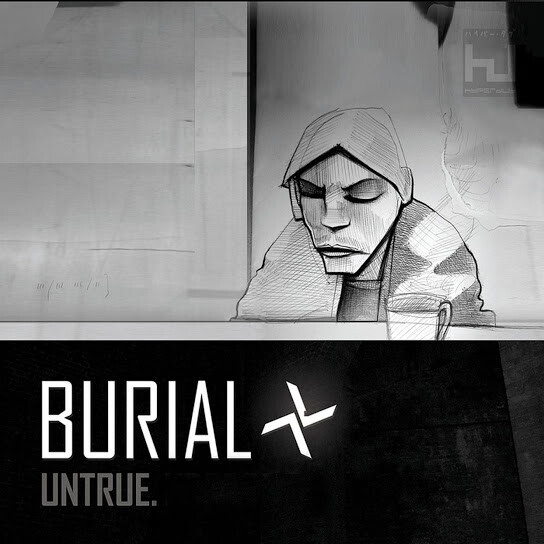 Burial - Untrue, album art.