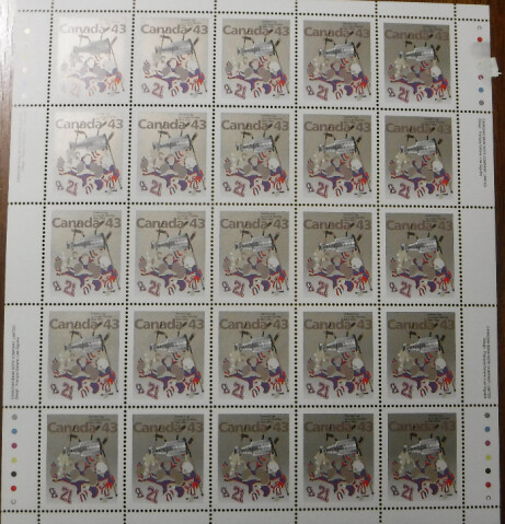Canada Post 100th Anniv. Stanley Cup Stamp