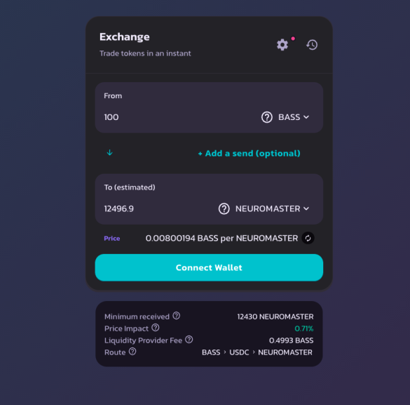PANCAKE SWAP NEUROMASTER TOKEN