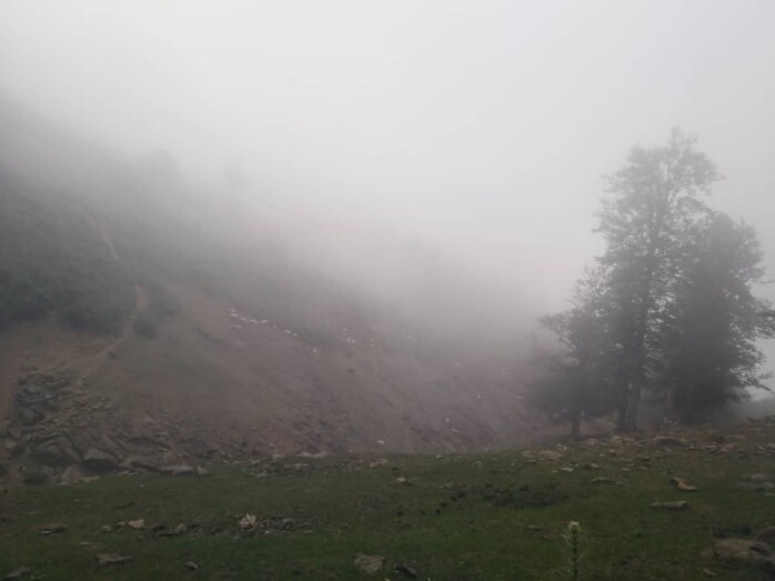 Mountain village of “Asalem” in Talesh- Iran – Through the Haze