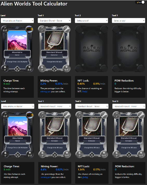 total mining power, mining power per minute &amp; NFT chances all increase!