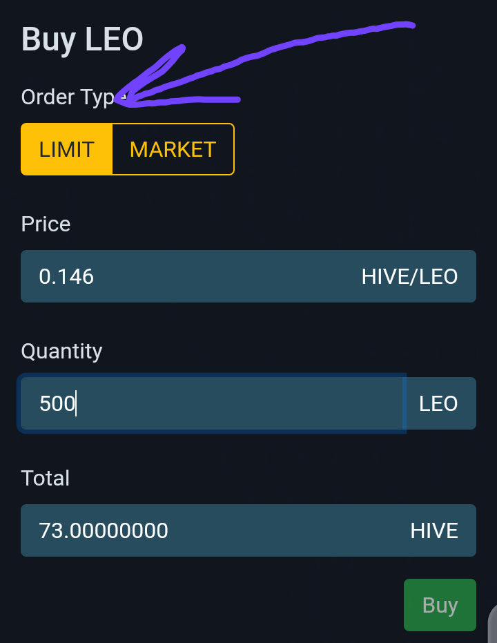 Swap on leo.dex