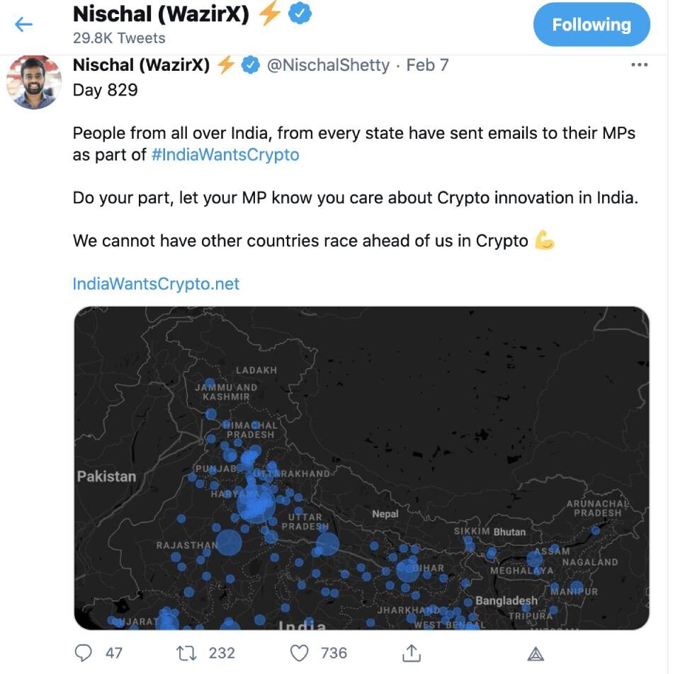 india, cryptocurrency regulation, #IndiaWantsCrypto