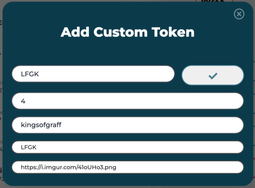 LFGK Add Custom Token