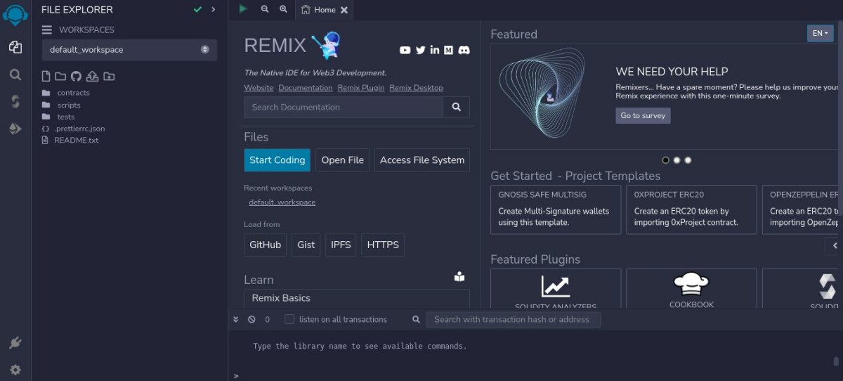 How to Create Your First Smart Contract in Solidity with Remix