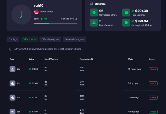Payment Proof
