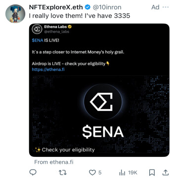 airdrop scam Twitter X