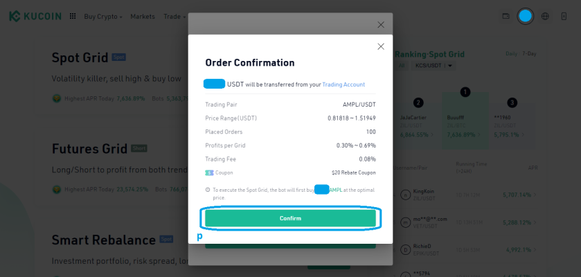 Order Confirmation for the last time