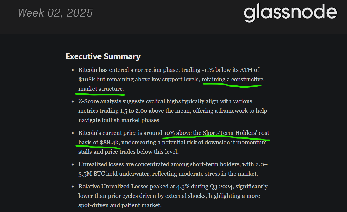 bitcoin trading data glassnode
