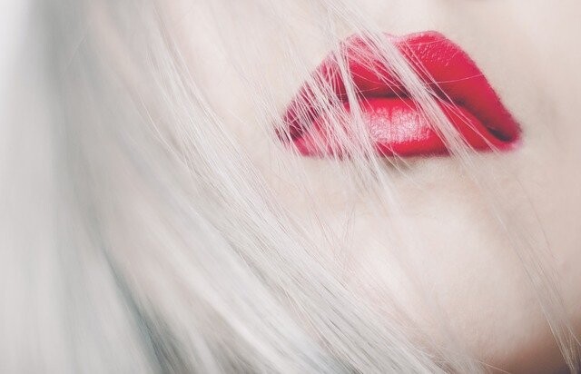 Woman lips and lipstick