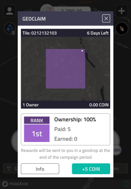 COIN Geoclaiming