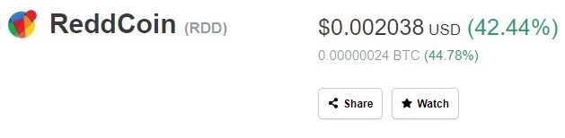 Reddcoin