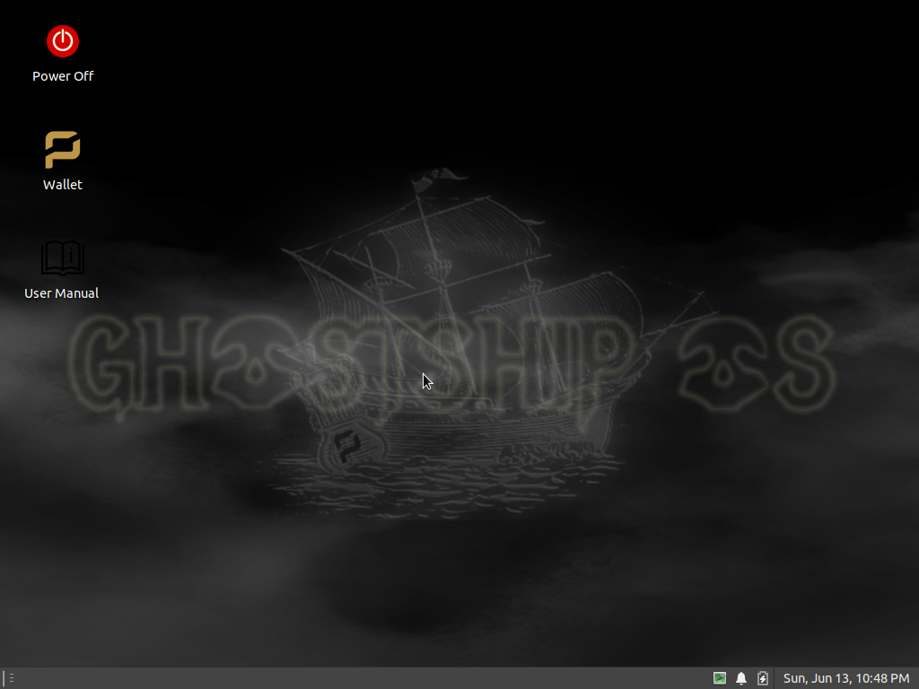 The Pi-ARRR-ate OS desktop