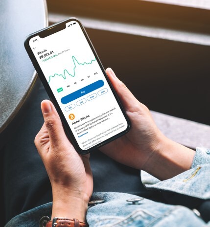 PayPal Crypto Screen View