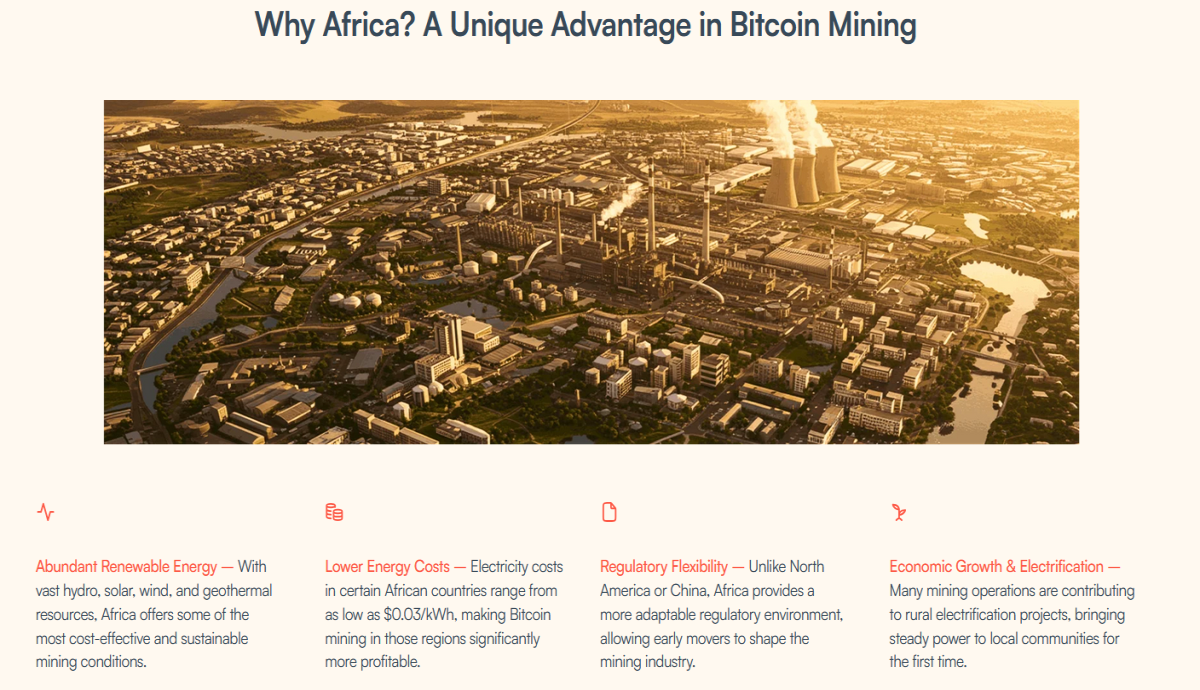 mining bitcoin in africa