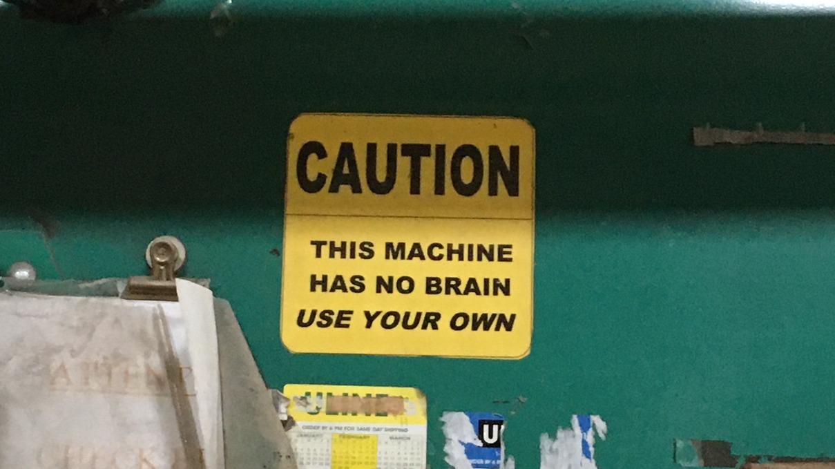 The dirt machine
