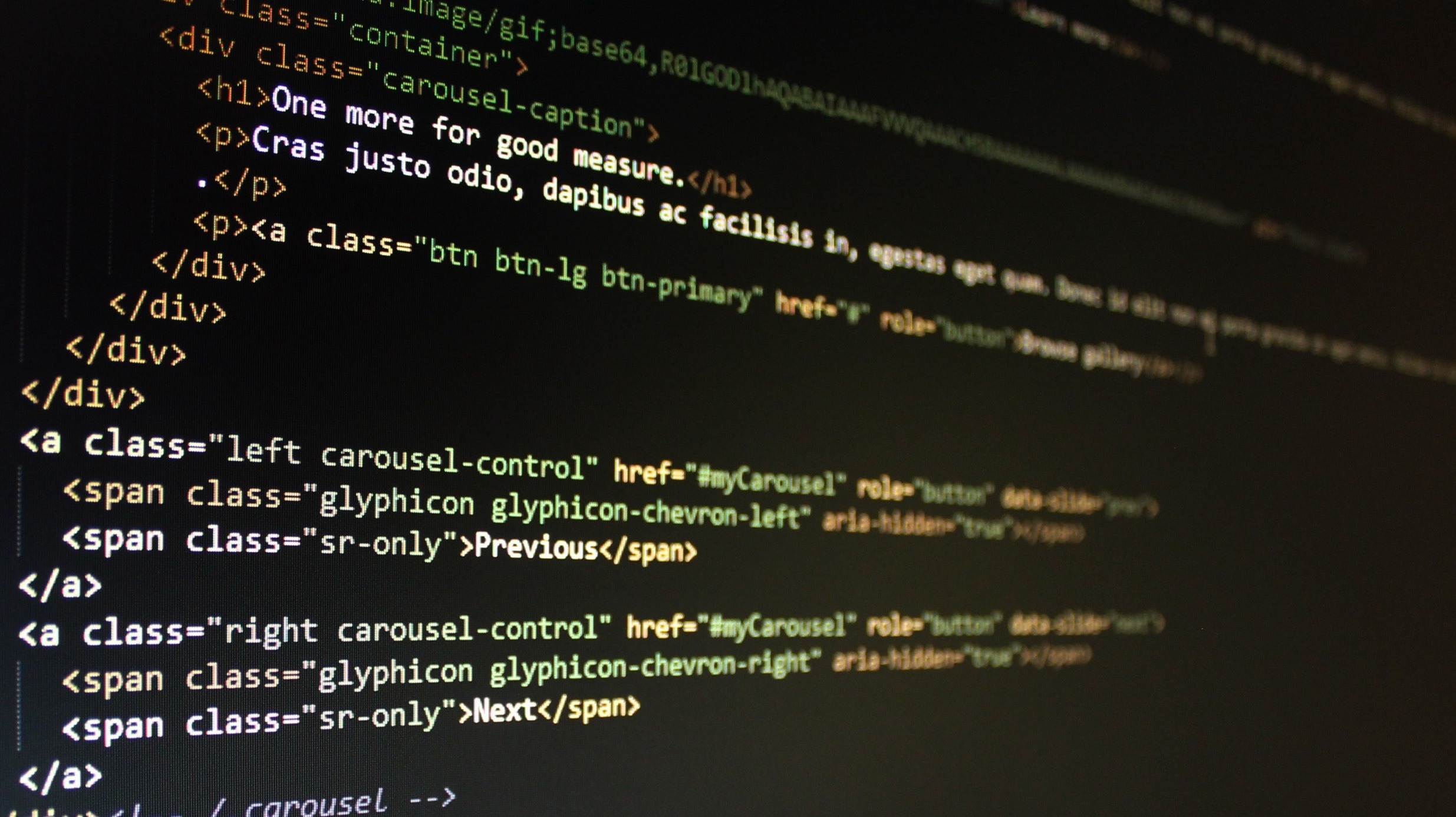 Photo credit: https://www.pexels.com/photo/business-code-coding-computer-270360/