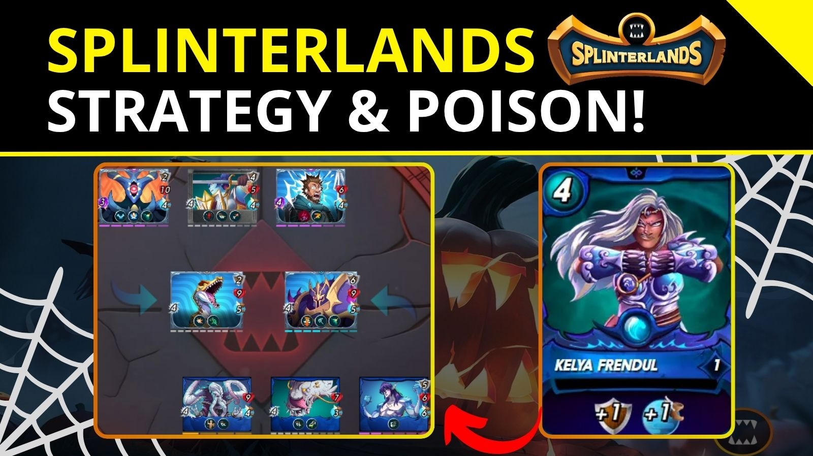 Splinterlands - Strategy &amp; Poison to WIN!