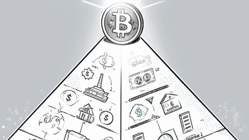 Bitcoin atop the world currency pyramid