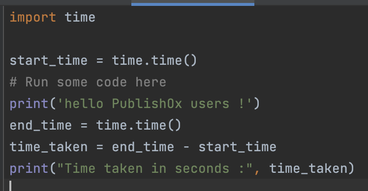 'Time' Library | Python