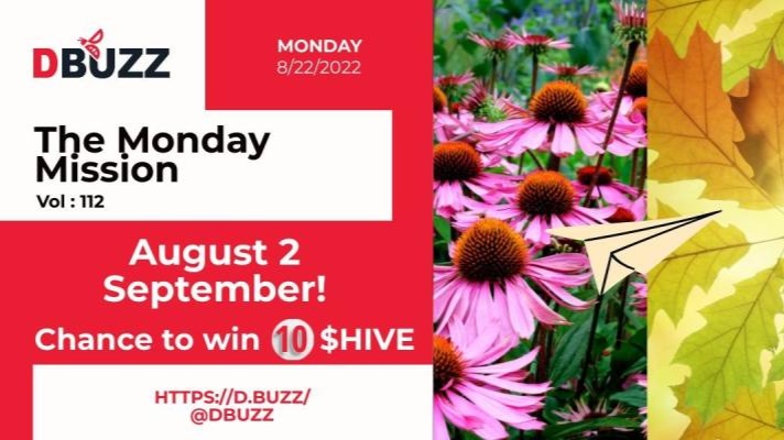 Win 10 $HIVE Tokens >> The Weekly Challenge >> From D.Buzz (ROUND 113)