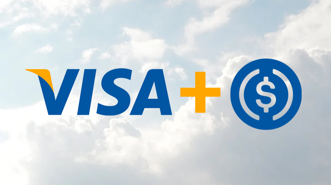 Visa accepts usd coin