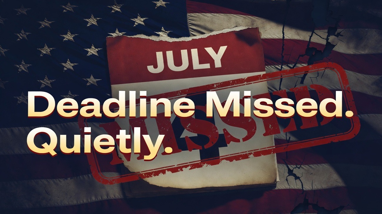 Crypto's July 4 deadline just quietly died — here's why, and what Wall Street's doing instead.