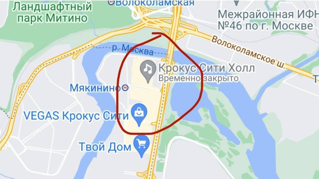 terrorist attack in Crocus City Hall according to the FSB
